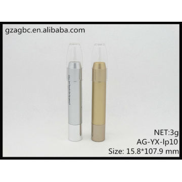 New Arrival Plastic Round Lipstick Tube/Lipsitick Pen AG-YX-lp10, Cup Size 9.8mm, AGPM Cosmetic Packaging , Custom colors/Logo